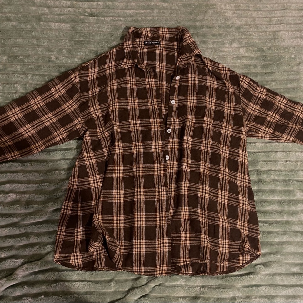 Oversized Plaid shirt